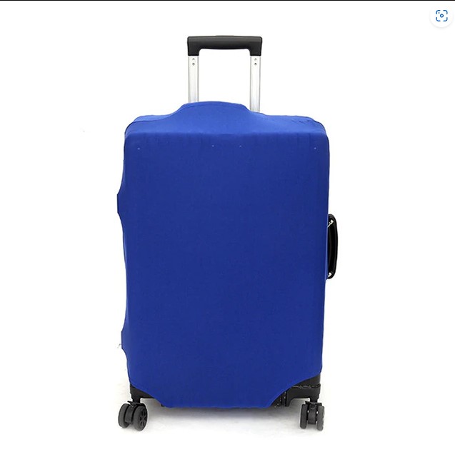 Luggage cover blue