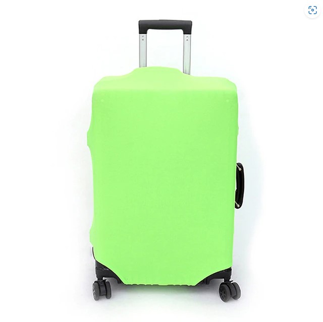 Luggage cover green