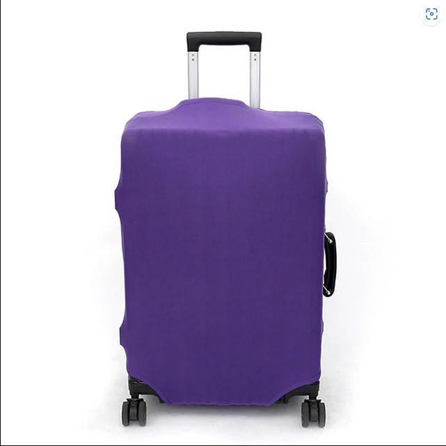 Luggage cover ungu